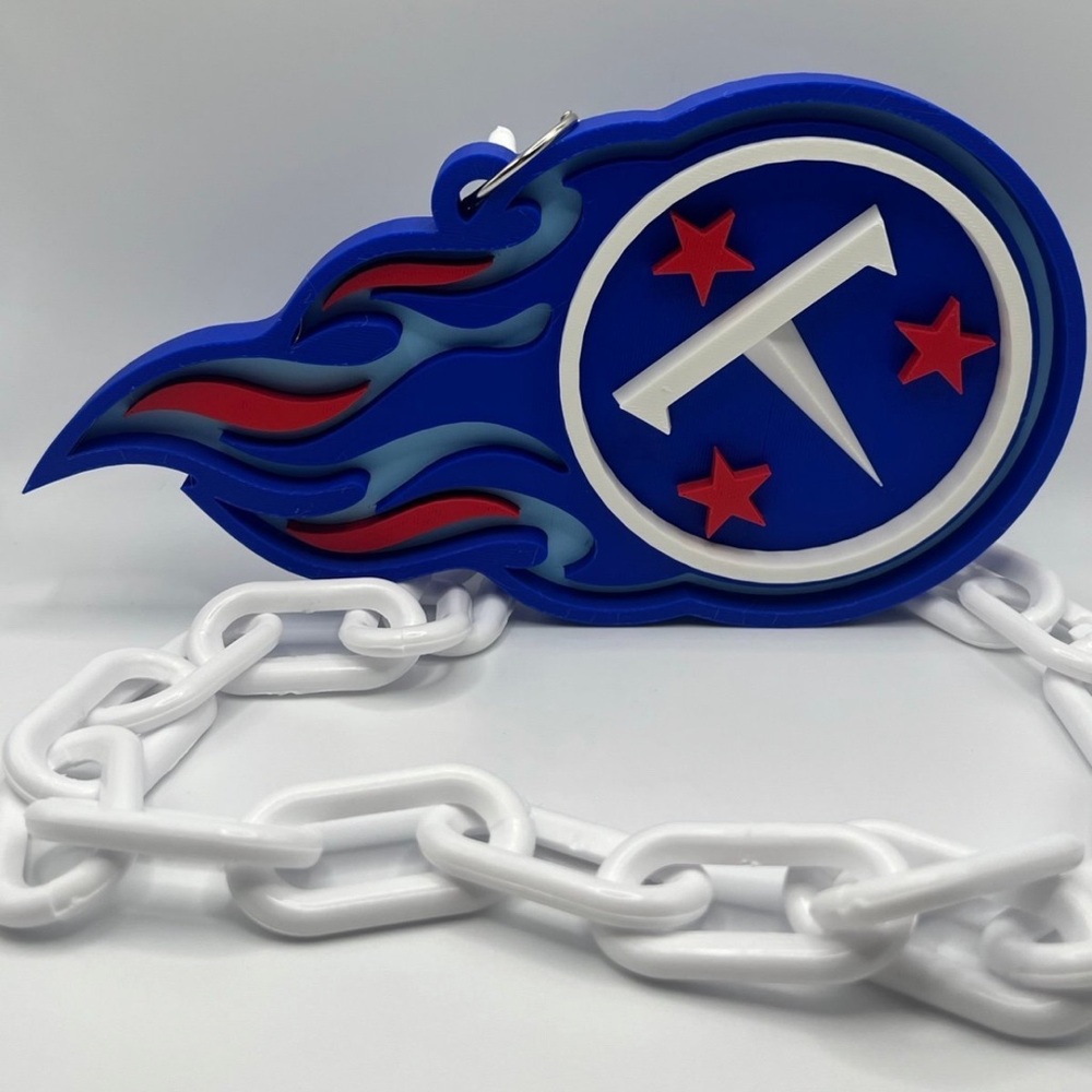 Tennessee Titans Fan Chain Necklace